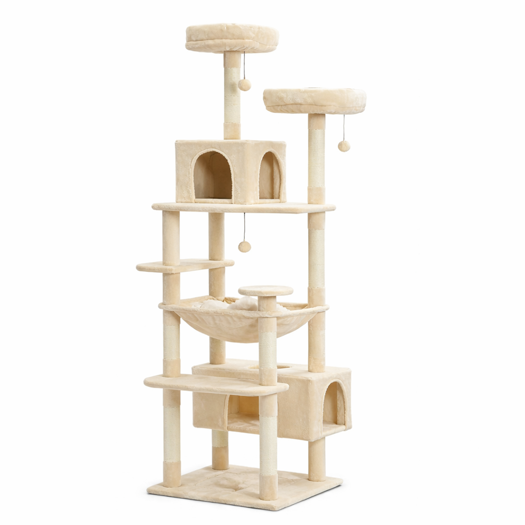Arbre à chat 1m84 beige