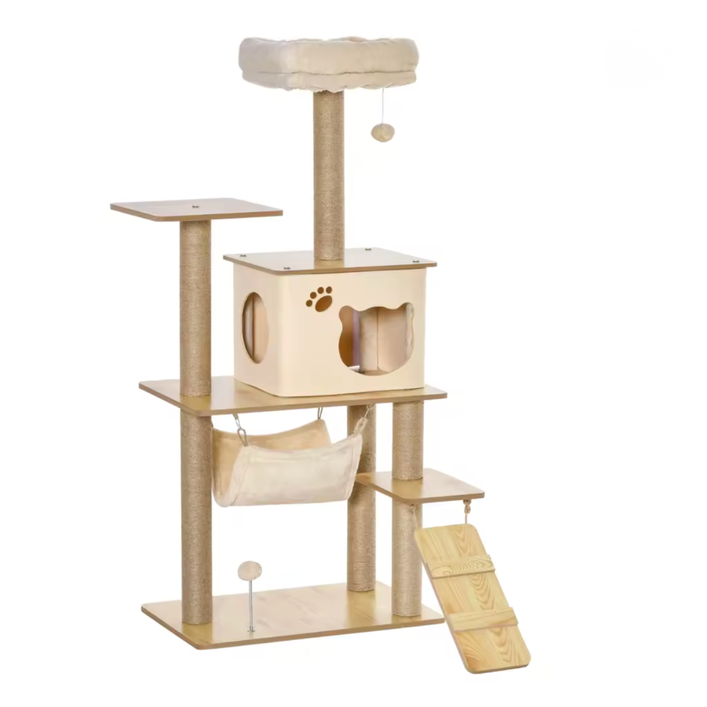 Arbre à chat beige