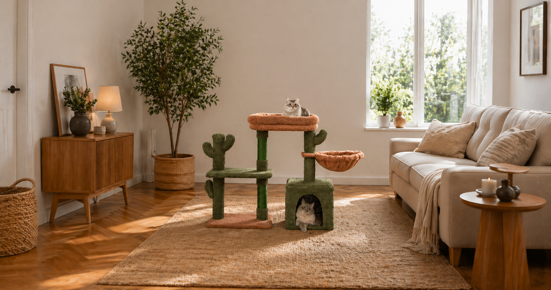 Arbre à chat cactus vert