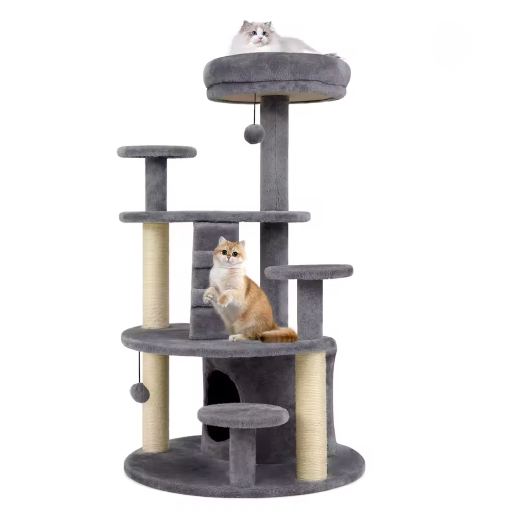 Arbre à chat gris 102cm