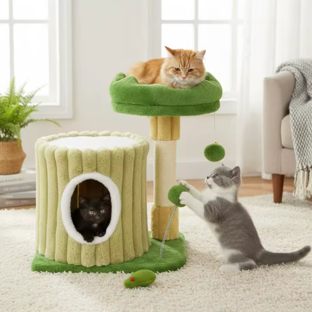 Arbre à chat tronc